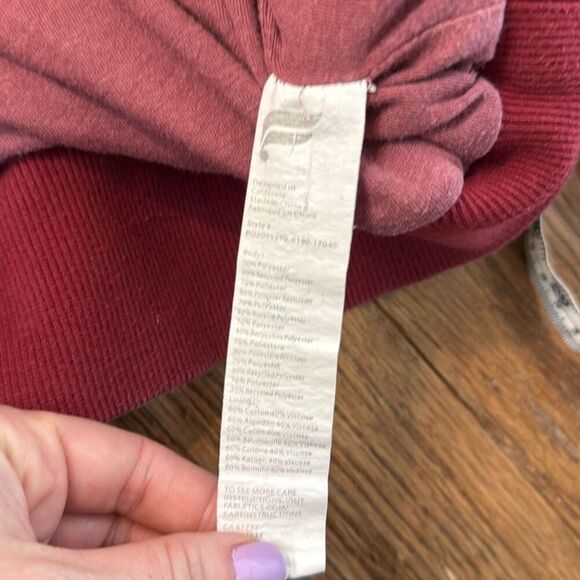 Fabletics Malia cropped Sherpa sweater medium - Picture 8 of 10